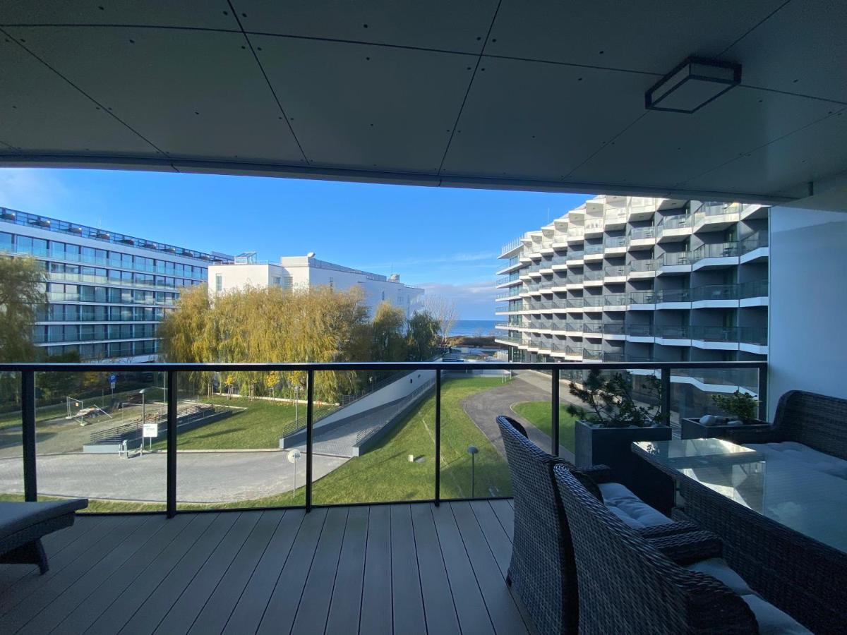 Seaside Park Apartament Z Widokiem Na Morze Kołobrzeg Extérieur photo