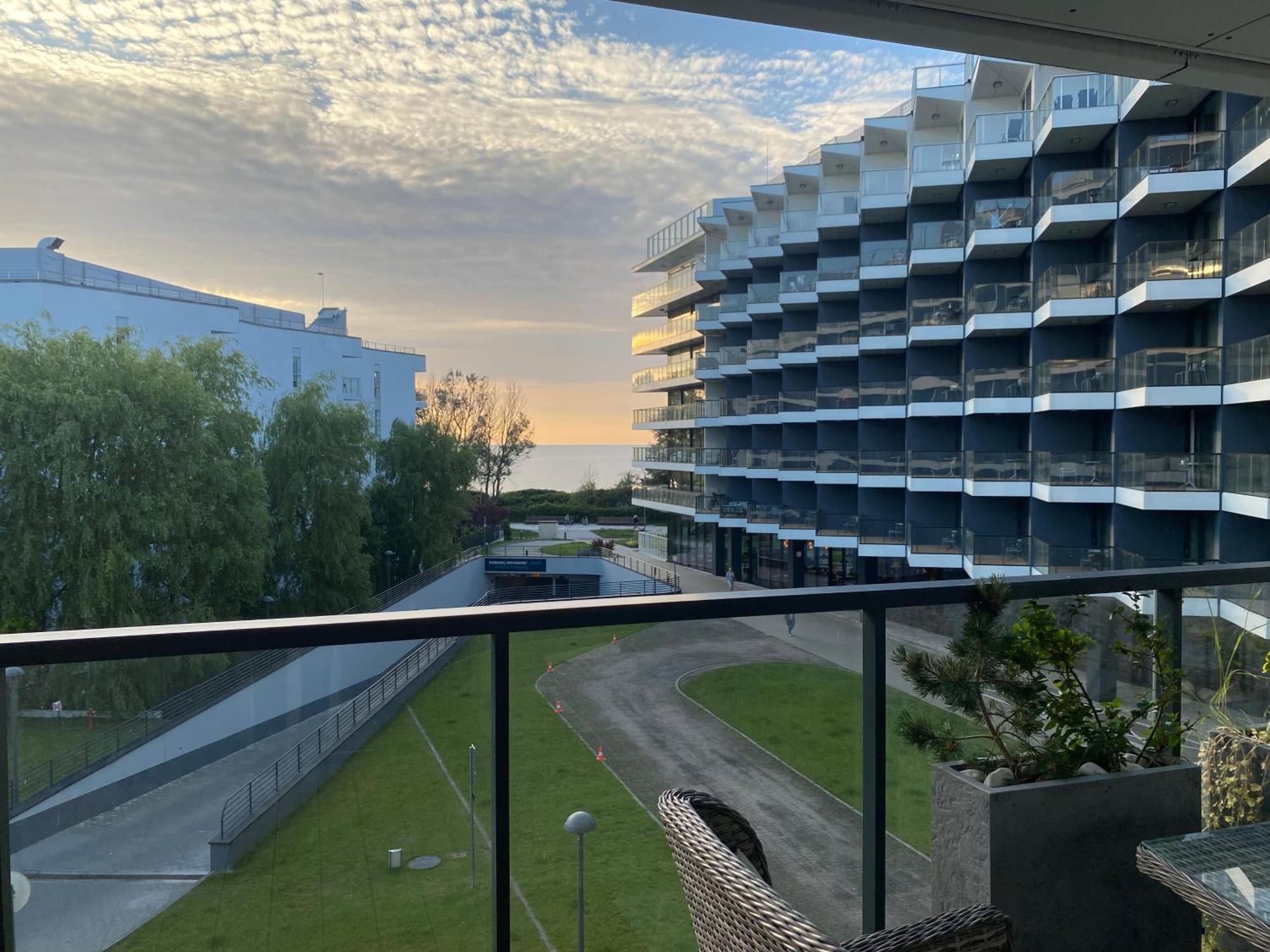 Seaside Park Apartament Z Widokiem Na Morze Kołobrzeg Extérieur photo